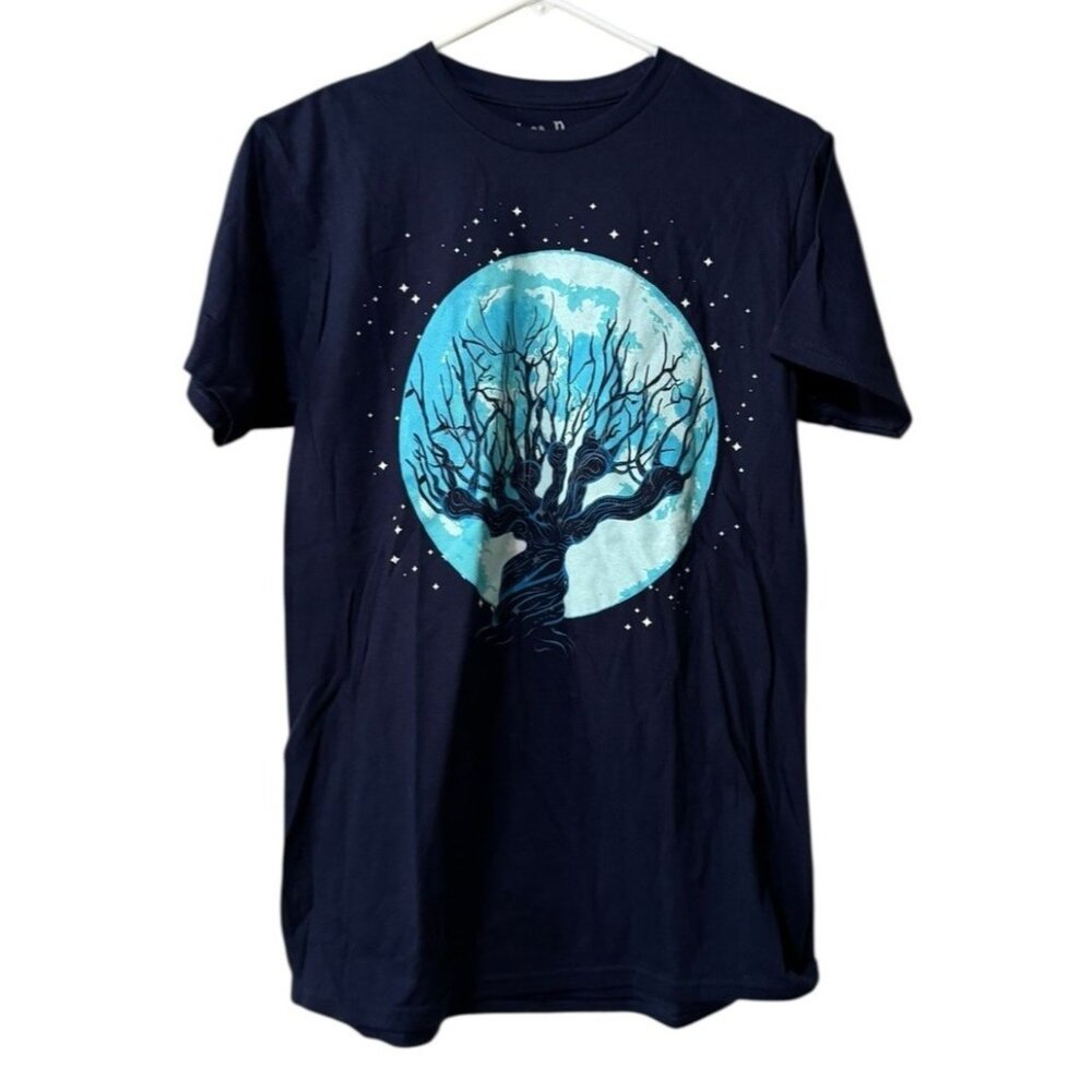 Harry Potter T Shirt Size Medium Cotton Short Sleeve Glow In The Dark‎